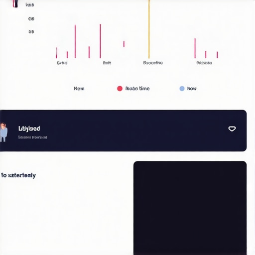 Pantalla de análisis de datos en tiempo real para optimización de Google Maps