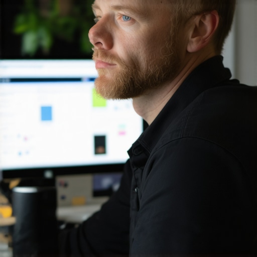 Persona revisando datos de SEO local en Washington