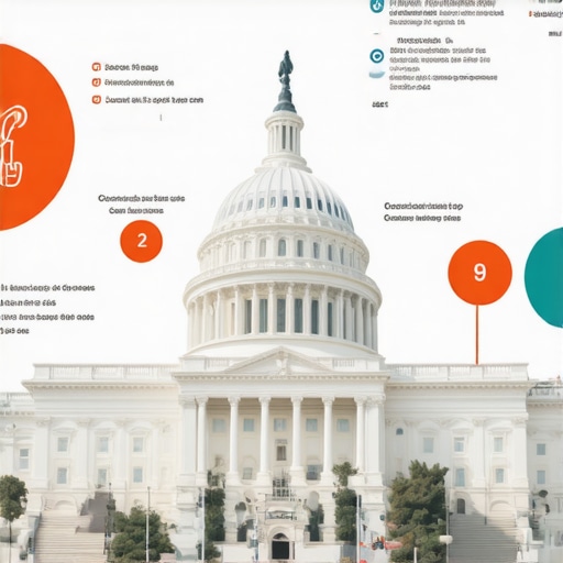 Infographic detailing SEO tactics for Google Maps in Washington DC 2024.