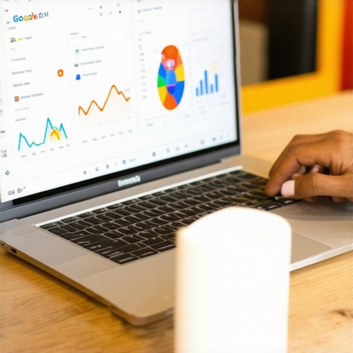 Analista revisando herramientas para mejorar visibilidad en Google Maps en Washington DC