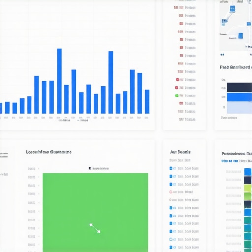 Pantalla mostrando métricas y análisis de SEO local para Washington DC.
