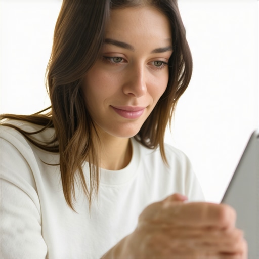 Propietario de negocio configurando Google My Business en Washington DC