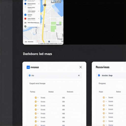 Visualización de datos de Google Maps en un Dashboard personalizado para negocios en DC