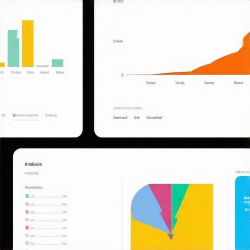Pantalla de análisis de SEO local en DC en un panel digital